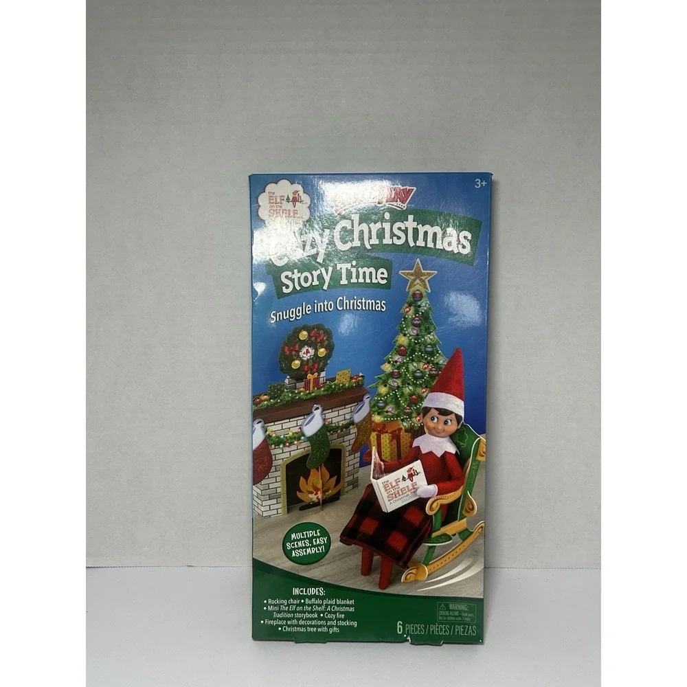 Brand New‎ Elf On The Shelf Scout Elves At Play Cozy Christmas Story Time No Elf